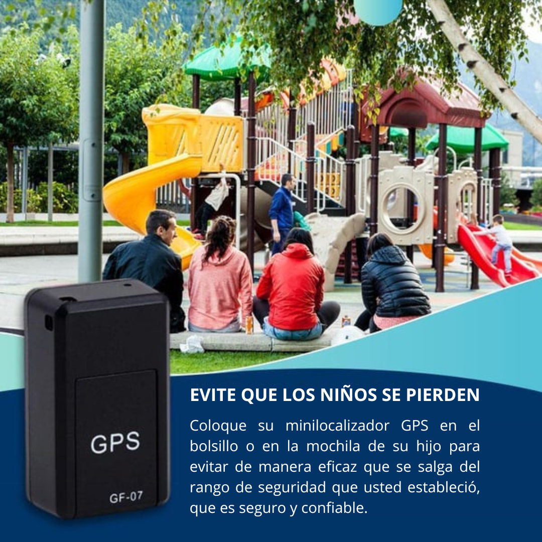Localizador GPS magnético en miniatura