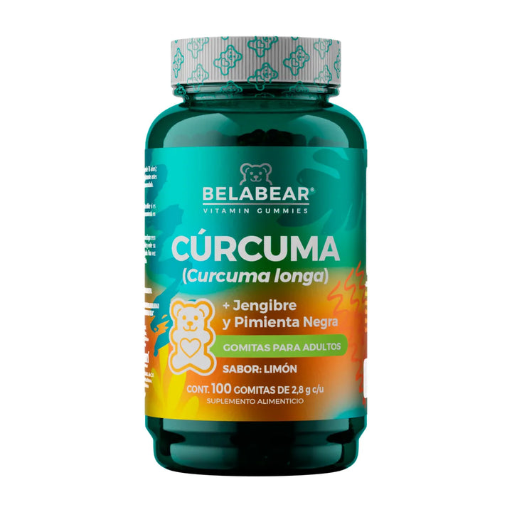 Gomitas Belabear Curcuma Limon Para Adultos