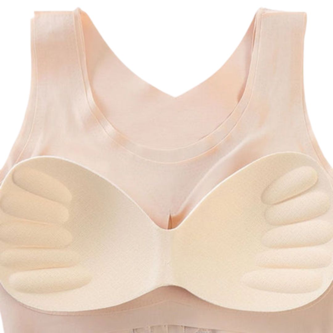 Brasier Sujetador Realce de Busto 2 en 1