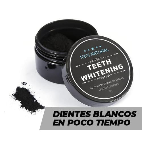 BLANQUEADOR DENTAL CARBON ACTIVADO PROMO 2X1