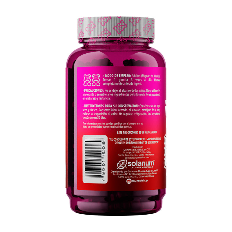 Gomitas Belabear Vinagre de Manzana Para Adultos