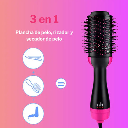 Cepillo Secador Alisador ONE STEP 3 en 1