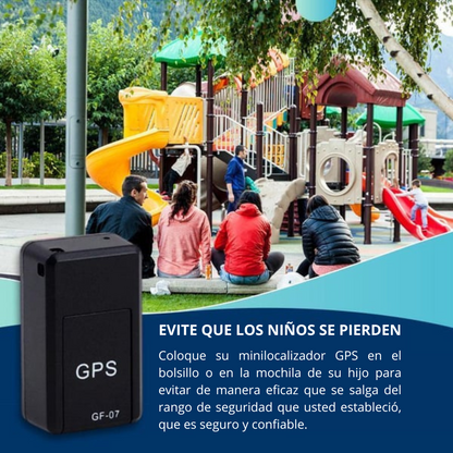 Localizador GPS magnético en miniatura